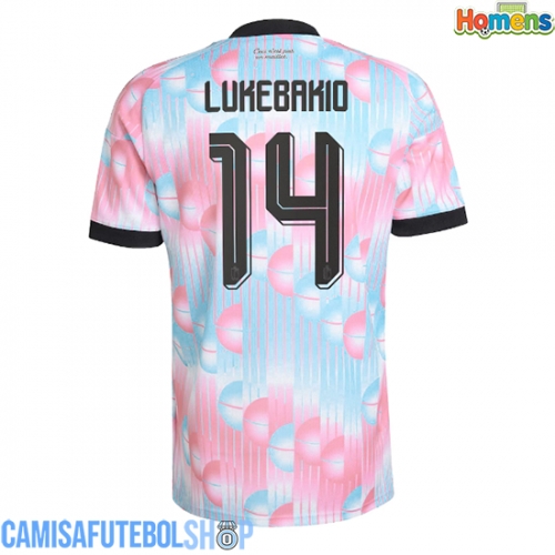 Camisa de time de futebol Bélgica Dodi Lukebakio #14 Replicas 2º Equipamento Mundo 2026 Manga Curta